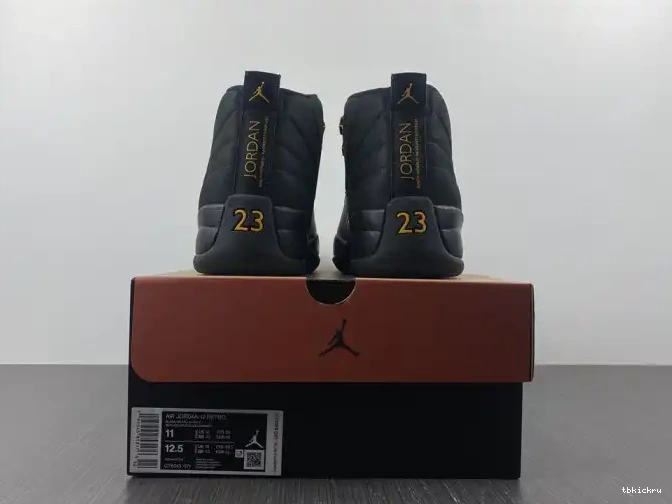 Reps TBK Black CT8013-071 Taxi Jordan 12 Air 0613